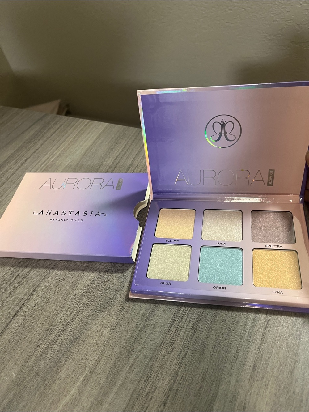 Anastasia Aurora Glow Kit Highlighter Palette - Pastel Multi-Color